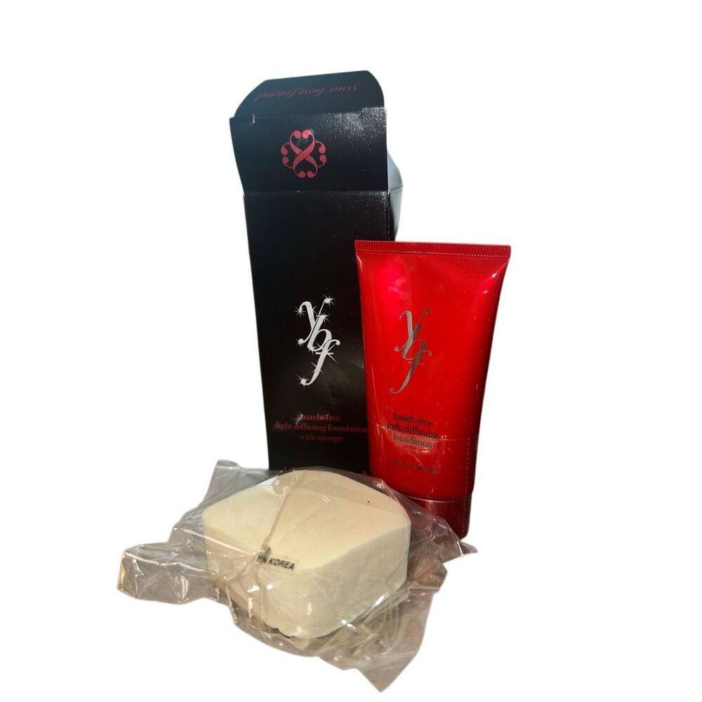 YBF Your Best Friend Hands Free‎ Diffusing Foundation and Sponge NWT